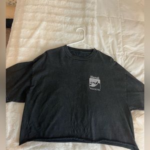 Brandy Melvile cropped t shirt